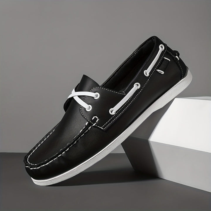 Stilvolle Herren Bootschuhe Thijs, bequem, robust & perfekt für lässige Looks.