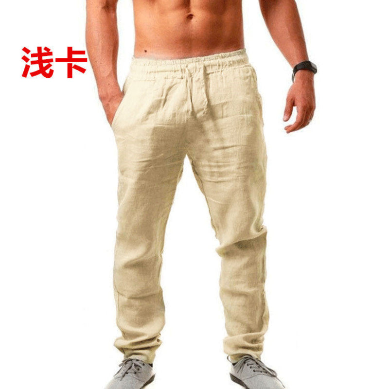 Atmungsaktive Herren Freizeithose, elastisch & leicht. Ideal für aktive Tage oder entspannte Abende.