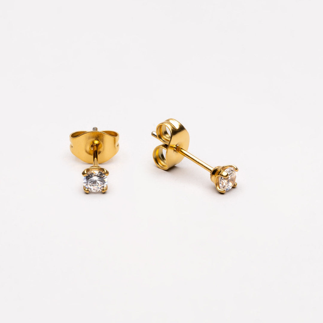 Elegante Damen Ohrstecker mit Zirkonia, perfekter Schmuck für besondere Momente.