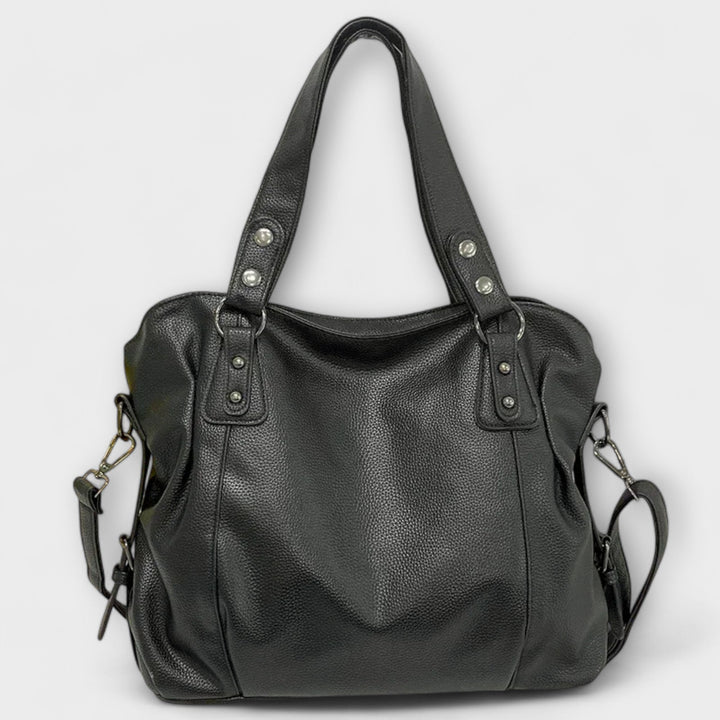 Elegante beige Damen Hobo-Tasche aus Kunstleder, perfekt als stilvolle Alltagstasche und Schultertasche.