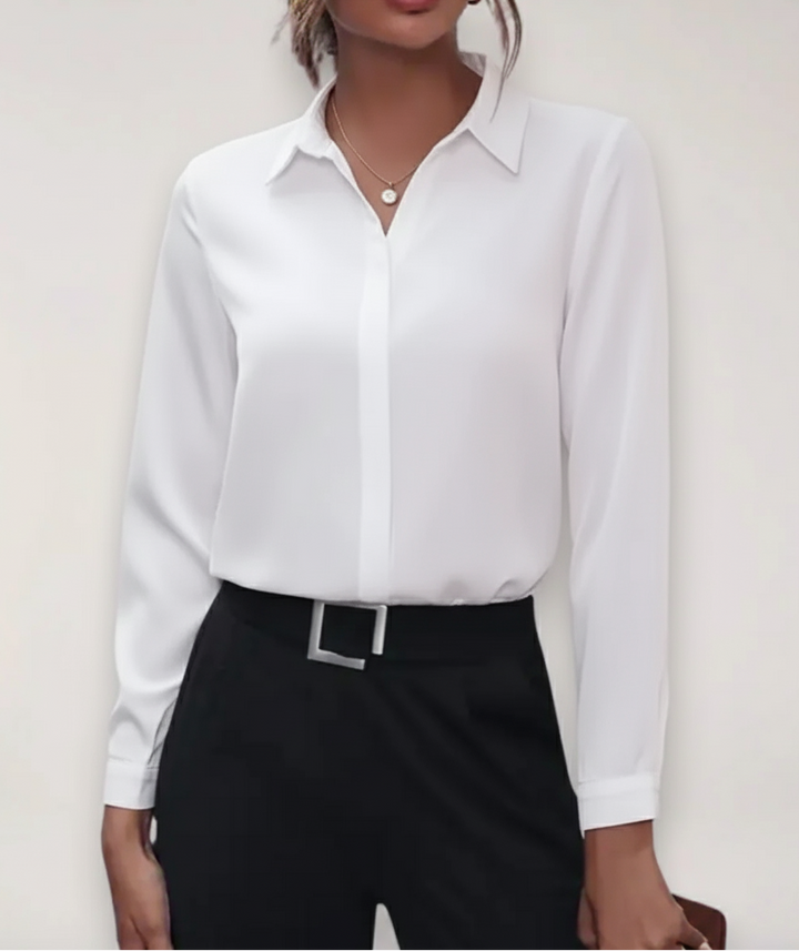 Elegante Damen Business Bluse, professionelles Oberteil für Büro und formelle Anlässe. Zeitlos & schick.