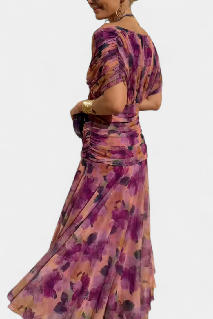 Elegantes Maxikleid für Damen, Off-Shoulder, perfekt für festliche Anlässe und Abendveranstaltungen.