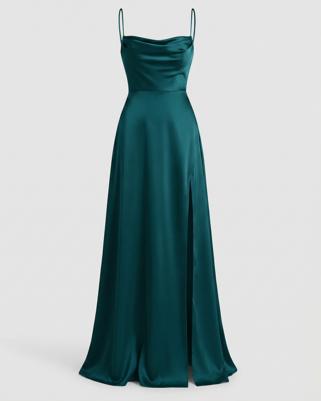 Elegantes Abendkleid für Damen, langes Maxikleid mit besonderem Rückendetail. Ideal für Feste & Hochzeiten.