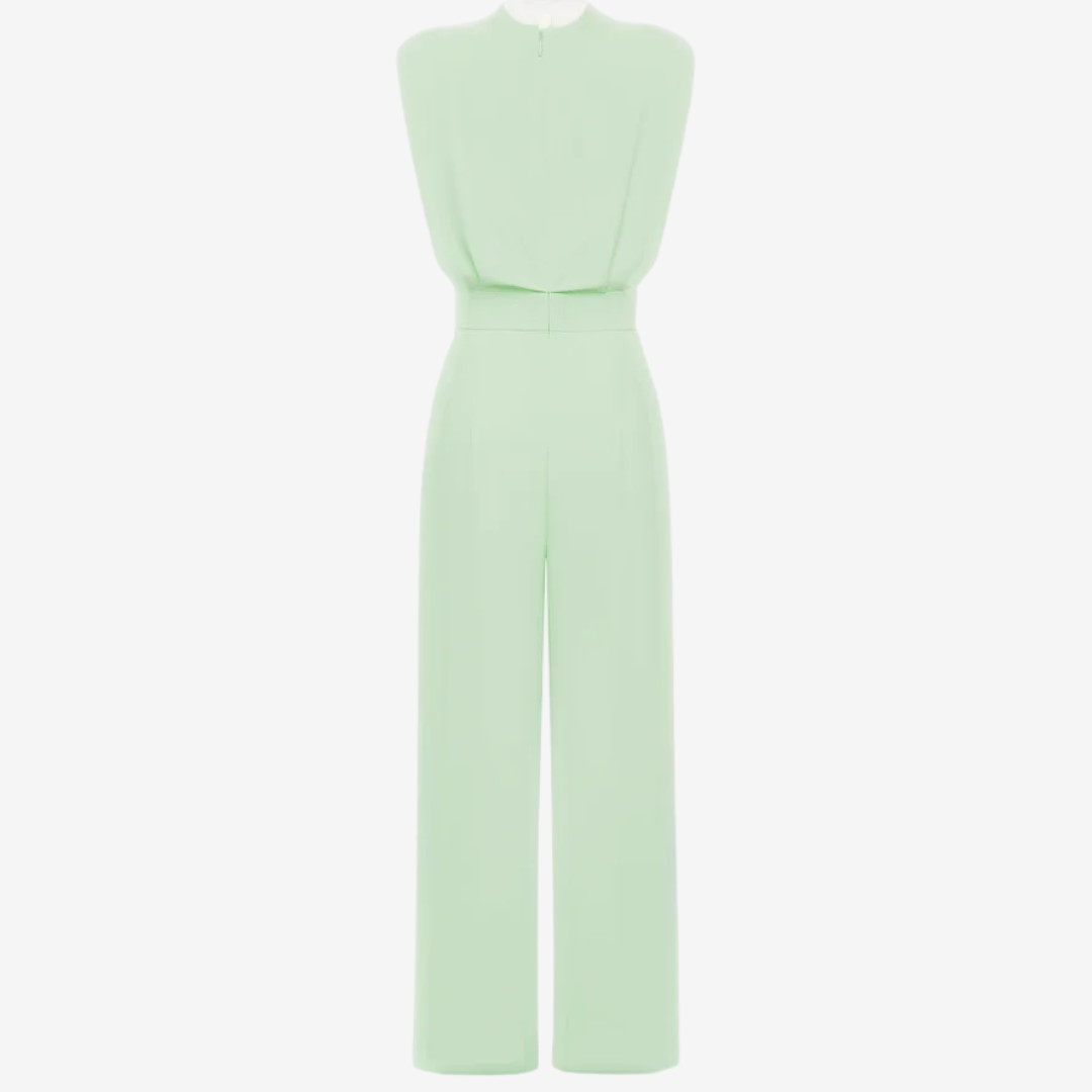 Moderner Damen Jumpsuit für die stilvolle Damengarderobe, ideal für besondere Anlässe und Büro.
