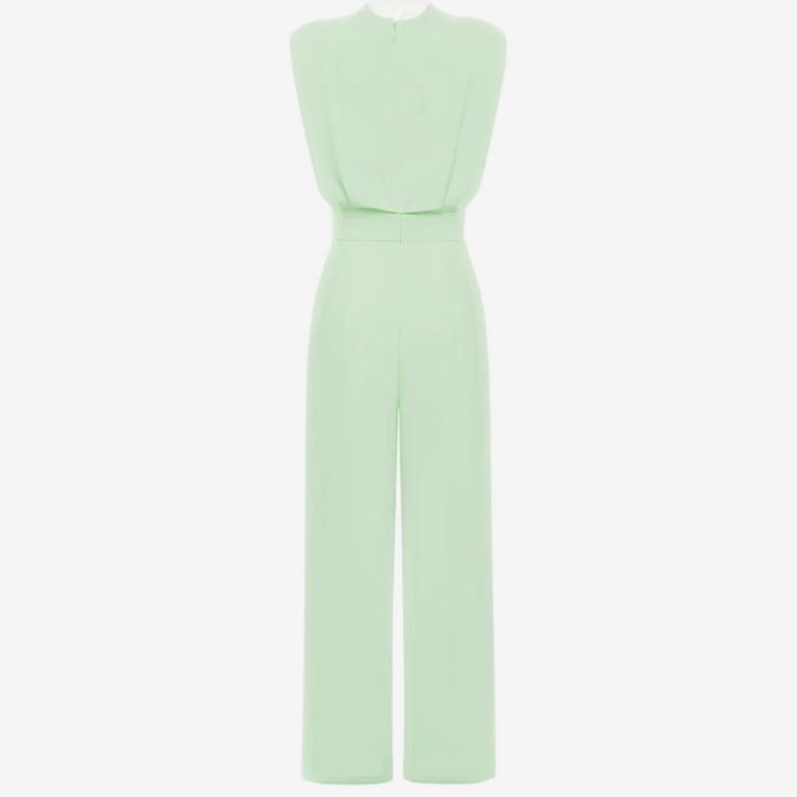 Moderner Damen Jumpsuit für die stilvolle Damengarderobe, ideal für besondere Anlässe und Büro.
