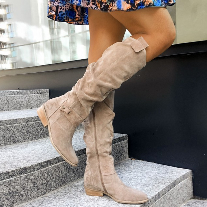 Victoria Damen Kniehohe Stiefel, elegant und bequem für den Alltag. Modische Damenschuhe mit optimalem Komfort.