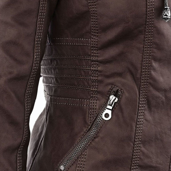 Damen Herbst Kurzjacke, stilvoll und vielseitig. Für einen eleganten Look an kalten Tagen.