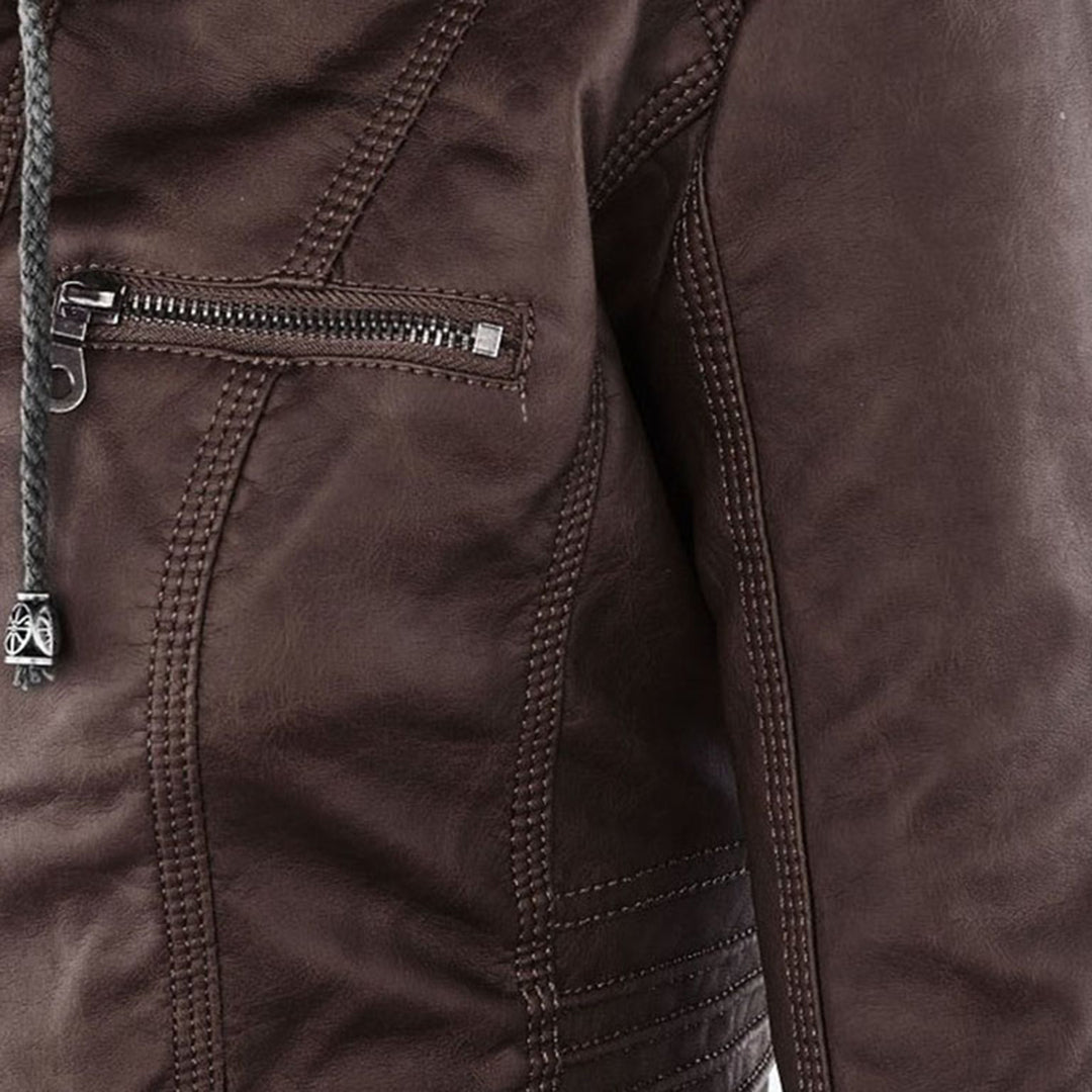 Elegante Übergangsjacke, kurz für Damen. Komfortabel und modisch für herbstliche Outfits.