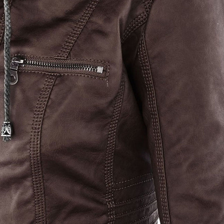 Elegante Übergangsjacke, kurz für Damen. Komfortabel und modisch für herbstliche Outfits.