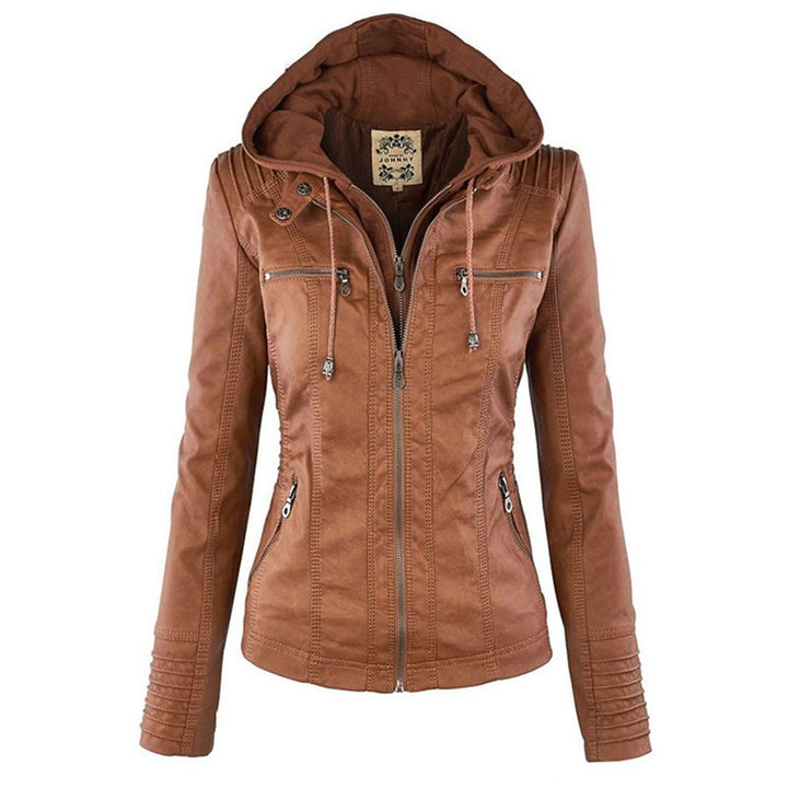 Stilvolle Übergangsjacke für Damen, kurz & bequem. Ideal für Modebewusste im Herbst.