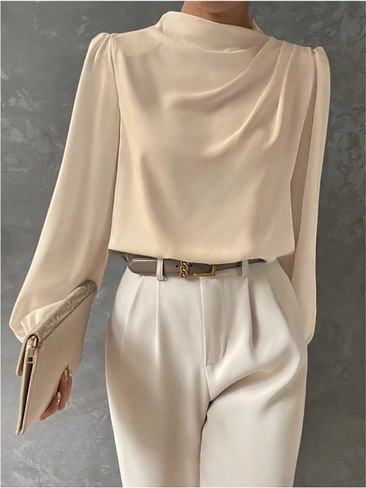 Damen Boho Langarmbluse, elegant & vielseitig. Perfekt für Herbstmode und Frauenmode.