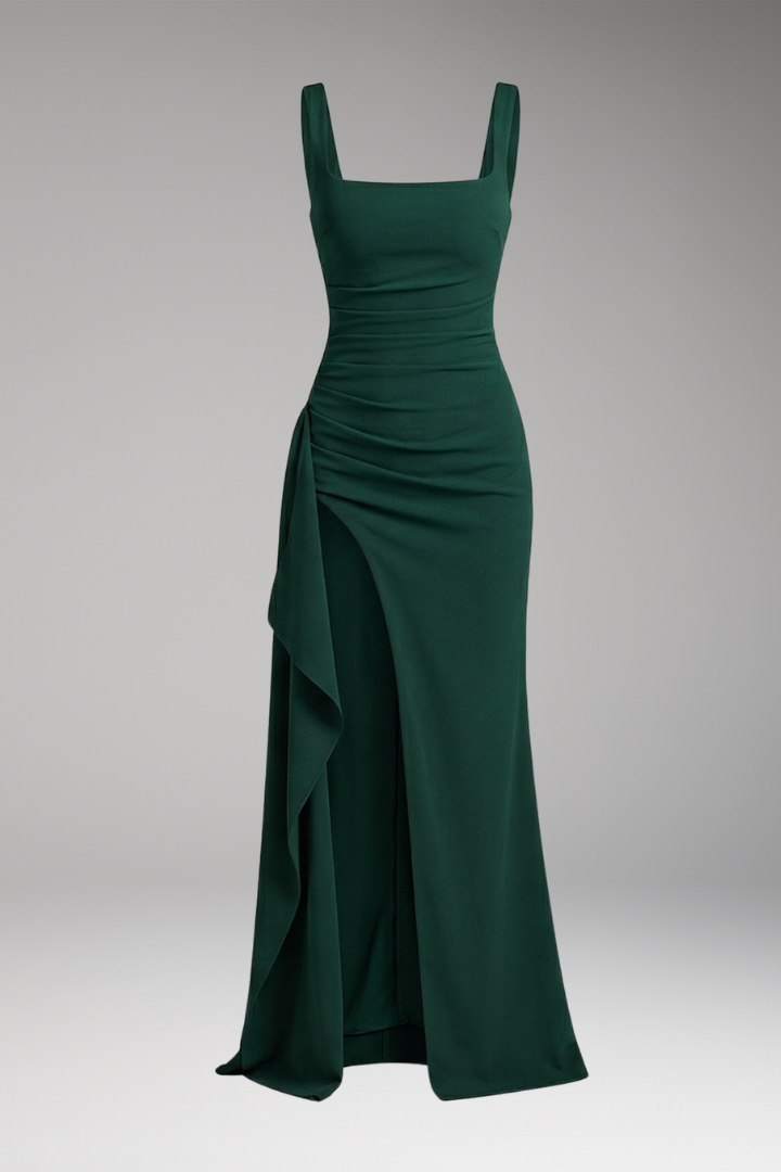 Figurbetontes rückenfreies Damen Maxikleid, perfekt als Abendkleid, Galakleid oder Partykleid.