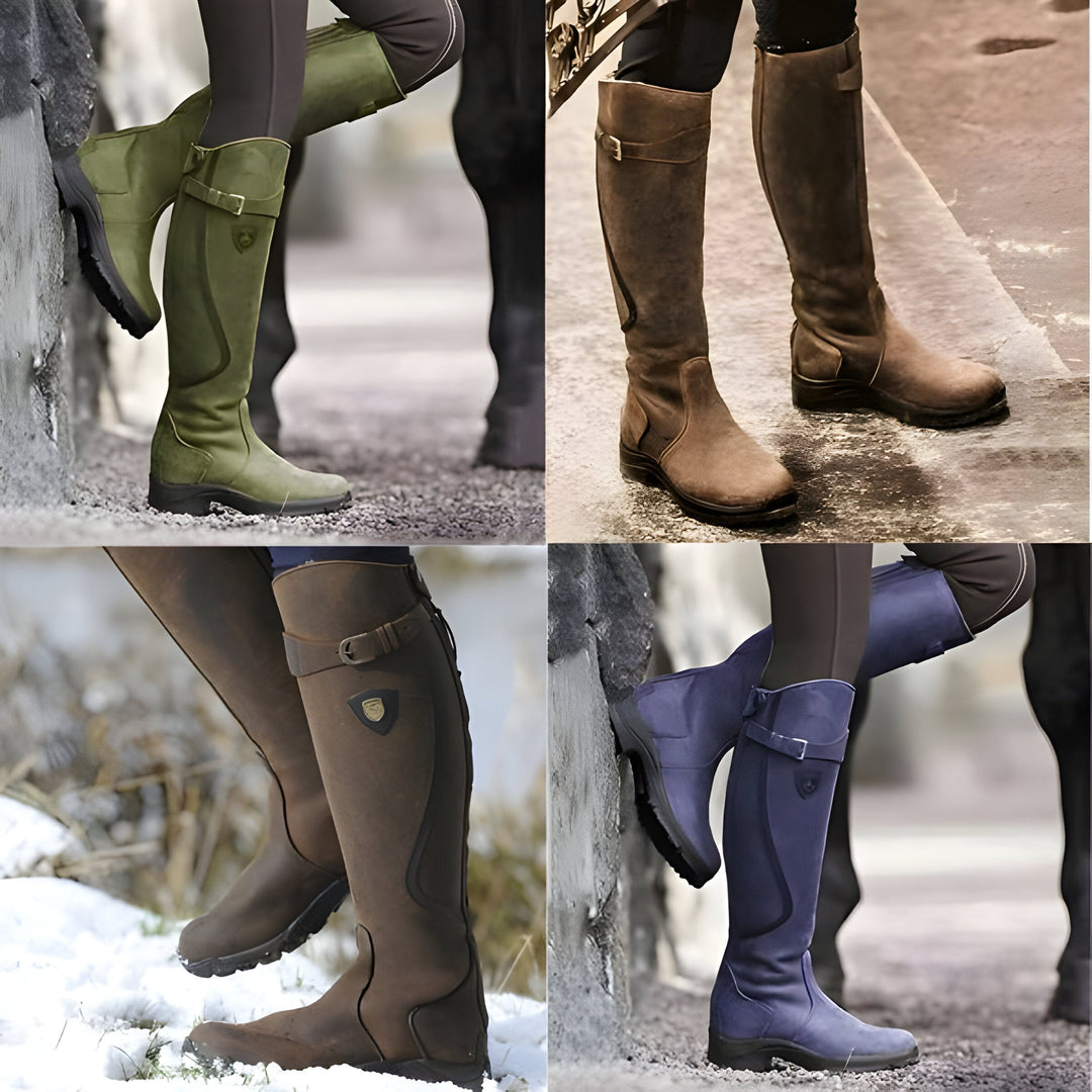 Bequemer Damenstiefel, modisch & robust. Perfekt als Alltagsschuh für Herbst & Wintertage.