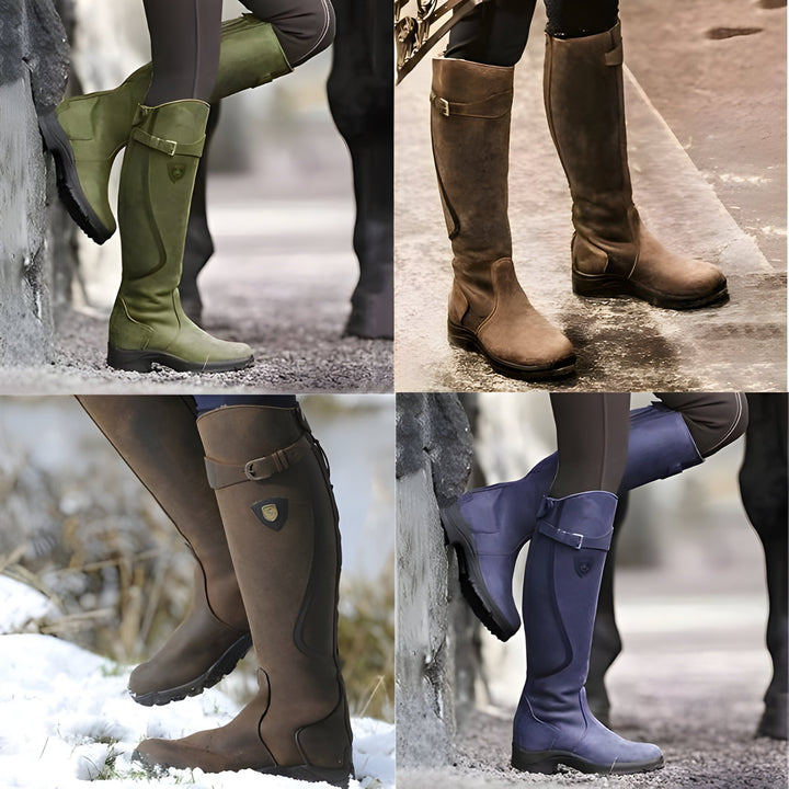 Bequemer Damenstiefel, modisch & robust. Perfekt als Alltagsschuh für Herbst & Wintertage.