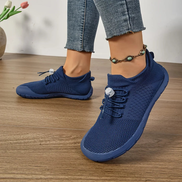 Leichte Barfussschuhe, blau, unisex, unterstützen natürliche Fussbewegung und gesunde Haltung.