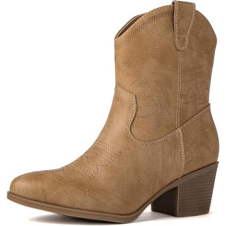 Stilvolle Damen Western Stiefel, modische Cowboystiefel für Damen, die Komfort und Trend verbinden.