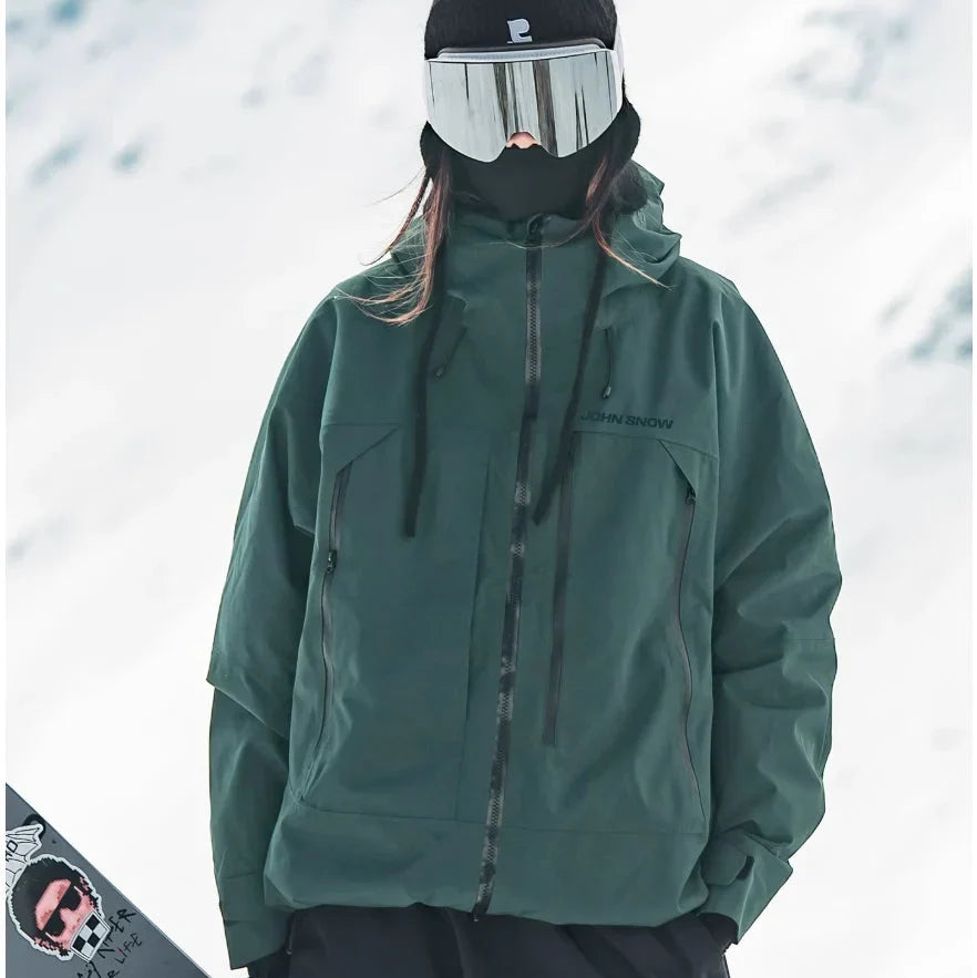Praktische Damen Winterjacke, wasserdicht, wärmend, winddicht, ideal für kalte Tage und Freizeitkleidung.