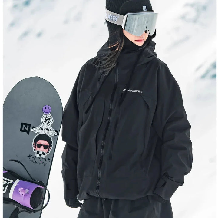 Komfortable Damen Winterjacke, wasserdicht, winddicht, wärmend, perfekt für den Alltag und Outdoor.