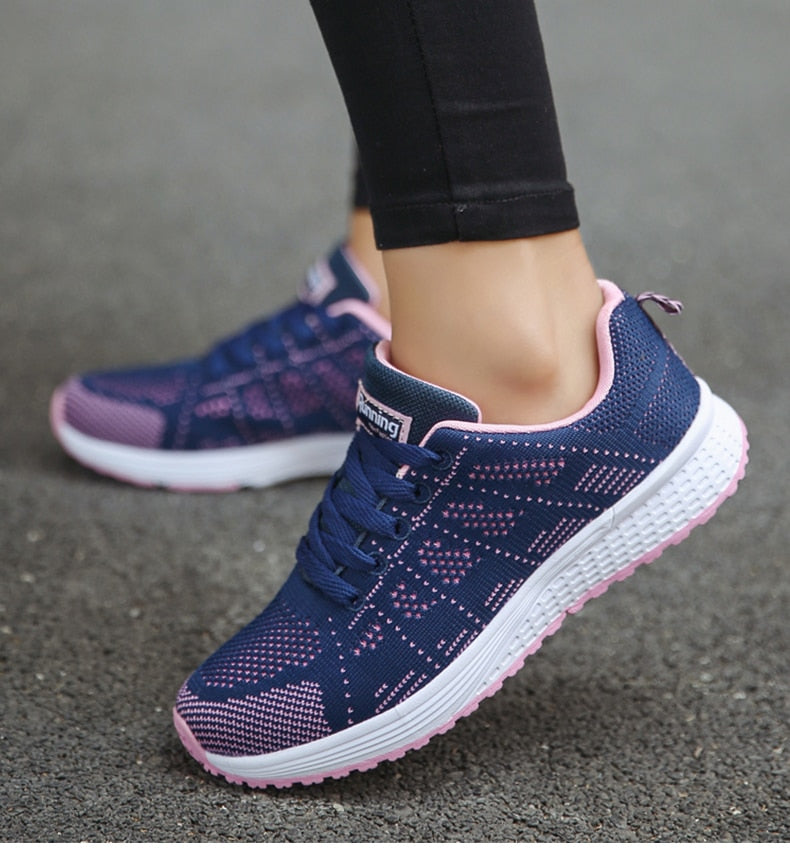 Damen-Freizeitsneaker, ideal für Stadtbummel und Reisen, mit bequemer Passform.