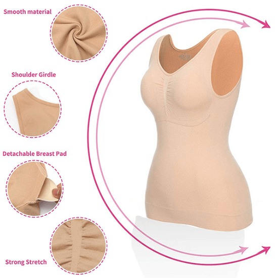 Damen Figurformer Body: schenkt eine schlanke, definierte Silhouette und ein selbstbewusstes Tragegefühl den ganzen Tag.