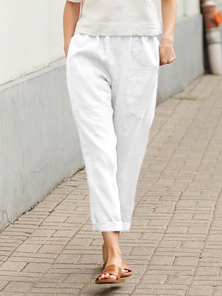 Damen Hose im Relaxed Fit, klassisch elegant, bequem für unzählige Anlässe.
