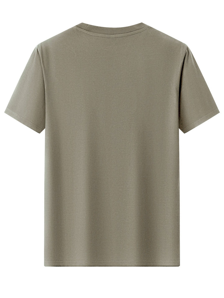 Bequemes Herren T-Shirt mit Vintage-Motiv. Lässiges Kurzarmshirt für Alltag & Männer Freizeitmode.