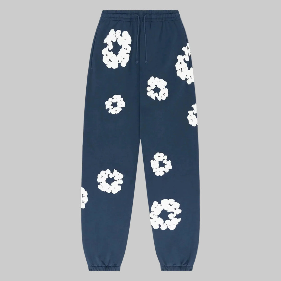 Stilvoller Damen Hoodie in lockerer Passform mit Blumenmuster, für trendige Freizeit-Looks.