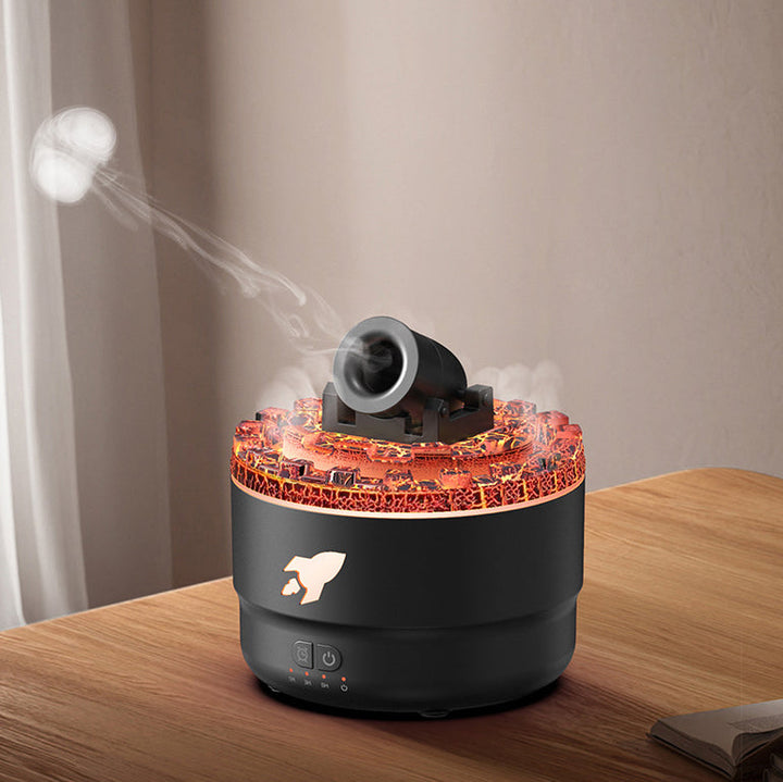 LavaGlow Aroma-Diffuser & Luftbefeuchter mit beruhigendem Nachtlicht, einzigartiger Lava-Optik für Entspannung & Raumduft.