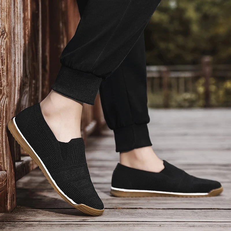 Lässige Herren Loafers, bequeme Slip-Ons für den Alltag, mit gepolstertem Fußbett.