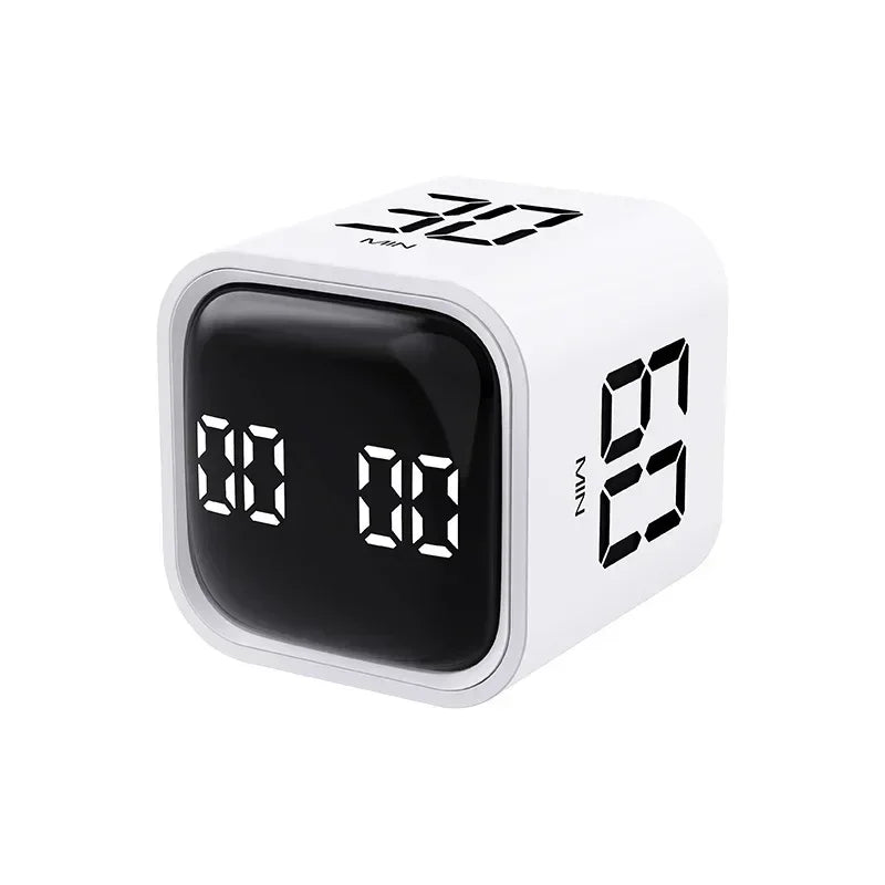 Einfach zu bedienender digitaler Timer mit Schwerkraft-Sensor; ideal für Küche, Lernen, Büro; klares LED-Display.