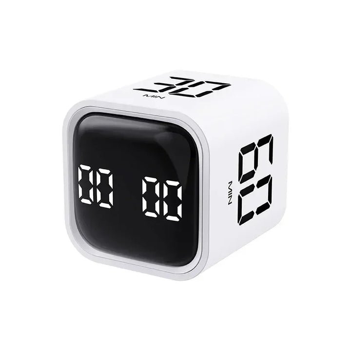 Einfach zu bedienender digitaler Timer mit Schwerkraft-Sensor; ideal für Küche, Lernen, Büro; klares LED-Display.