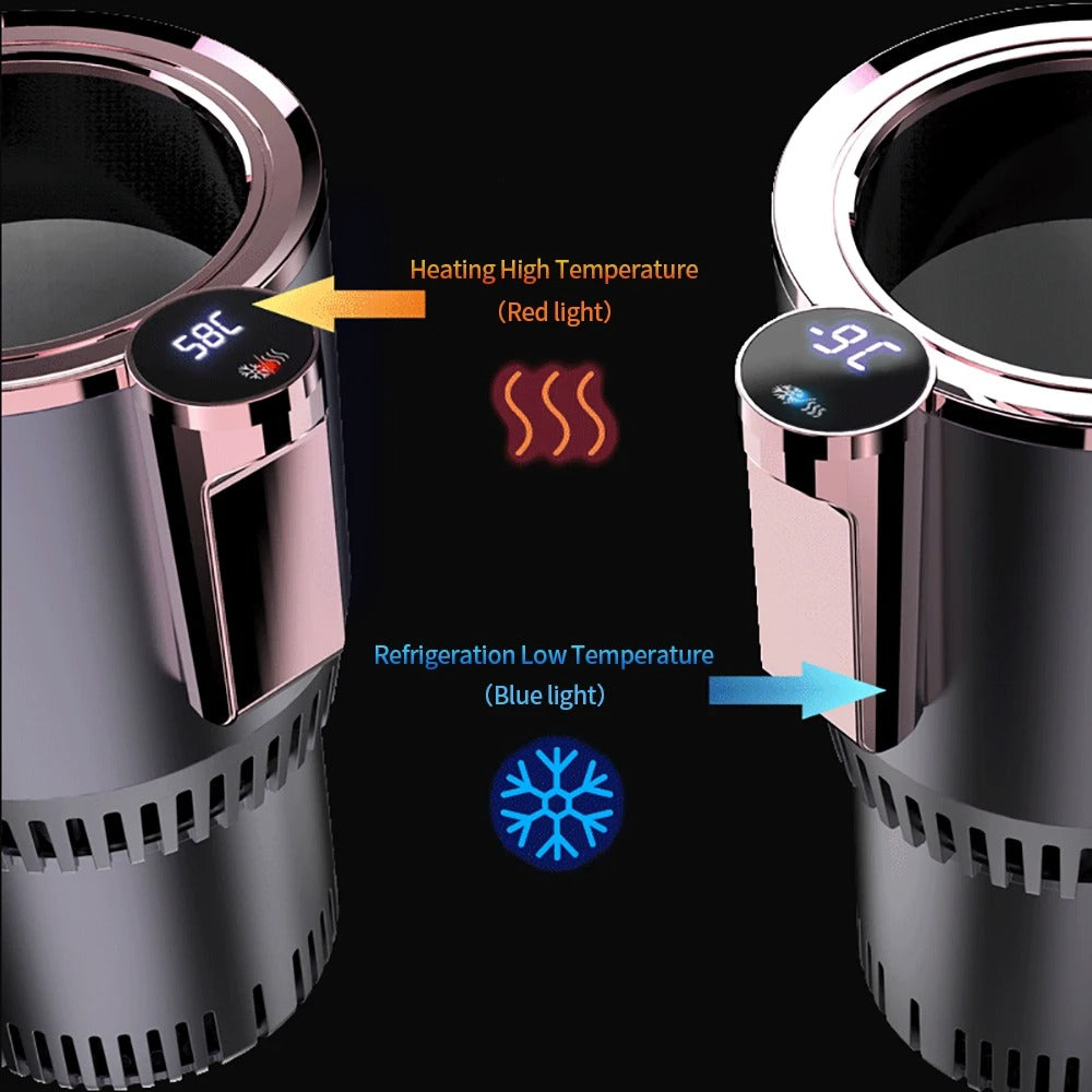 Komfortabler Smart Becher mit Heiz- & Kühlfunktion für immer perfekt temperierte Getränke auf Reisen oder daheim.