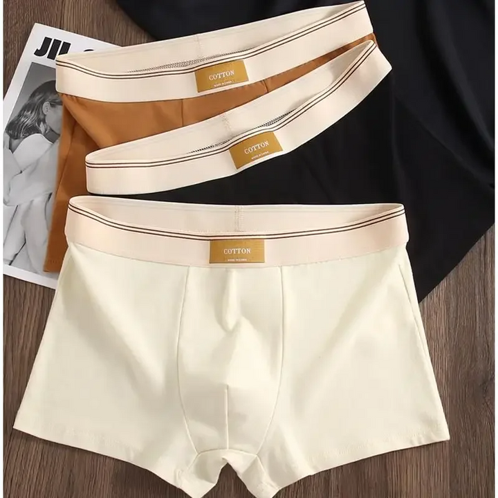 Herren Boxershorts 5er Pack, atmungsaktive Mid-Rise Unterwäsche für langanhaltenden Komfort.