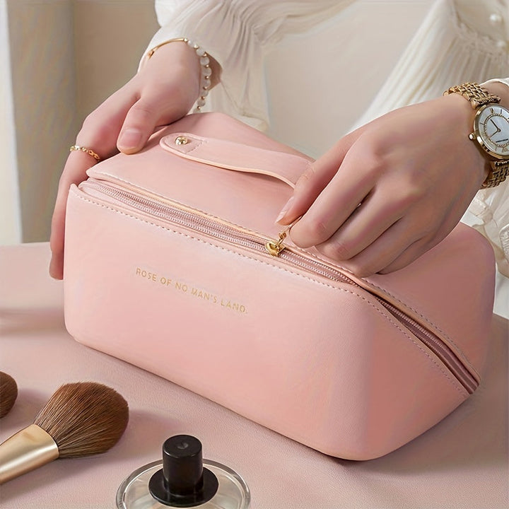 Stilvolle Damen Kulturtasche, exklusiver Beauty Organizer und perfekte Geschenkidee für Frauen.