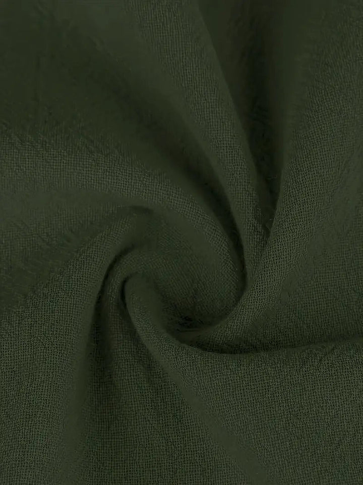 Komfortables Damenkleid, Midi-Länge, mit praktischen Taschen; vielseitig für Frühling & Sommer.