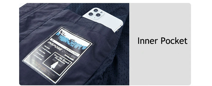 Sommerliche Herrenweste, schnelltrocknend und atmungsaktiv, mit Netzfutter und vielen Taschen.