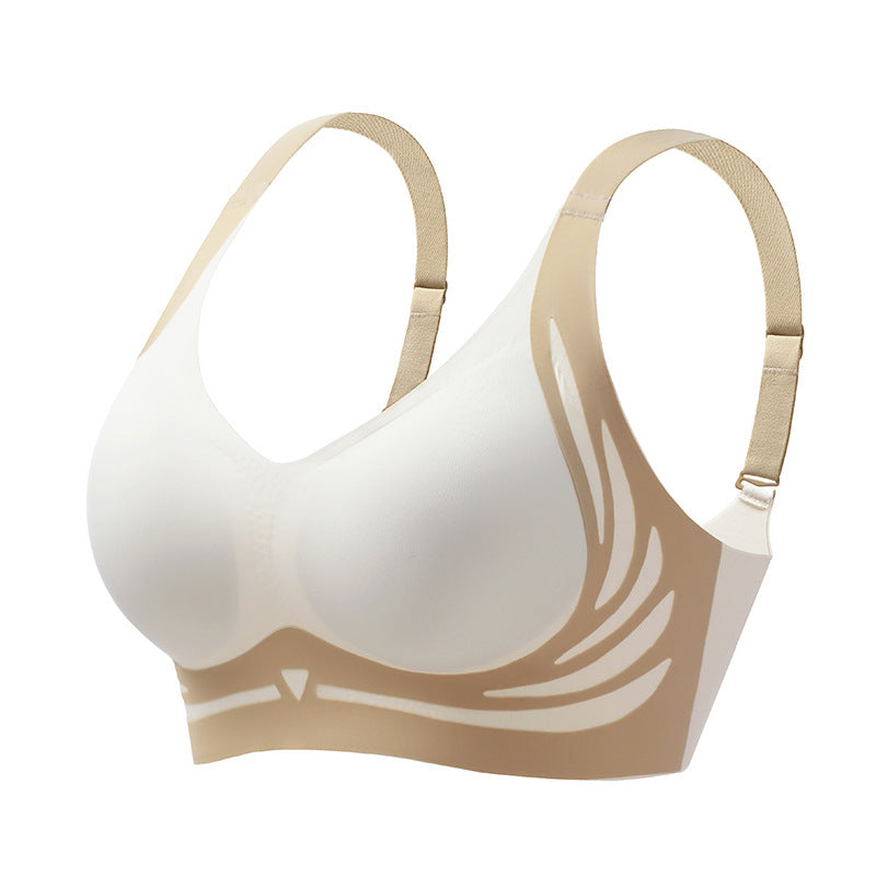Damen Isabella Drahtlos Push-up BH mit Lifting-Effekt, weich & bequem.