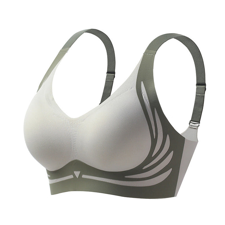 Nahaufnahme: Drahtloser Push-up BH Isabella für optimalen Lifting-Effekt & Form.