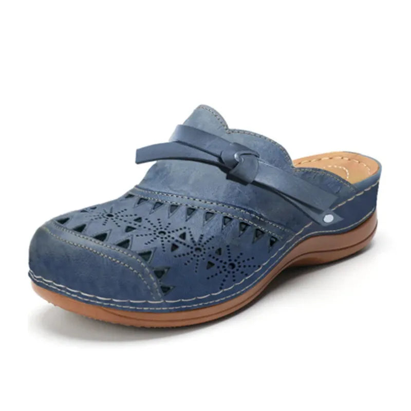 Damen Orthopädische Slipper mit Memory-Schaum & Fußgewölbestütze für optimalen Komfort & Fusspflege.