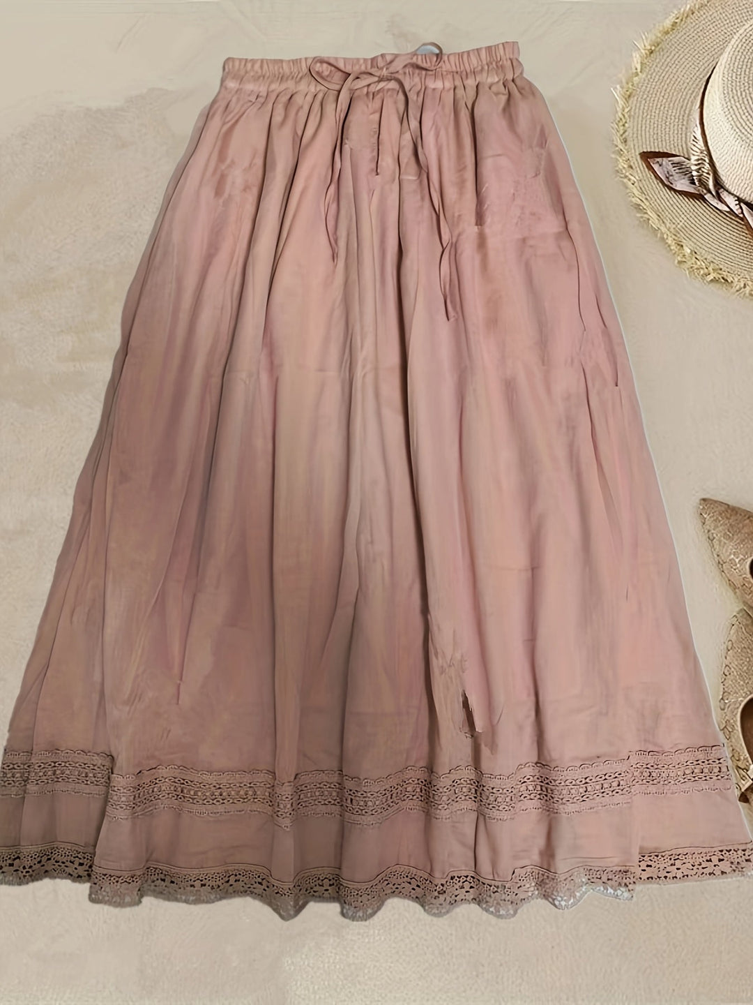 Leichter Damen Petticoat Unterrock, perfekt für Vintage Looks im Frühling & Sommer mit Volumen.