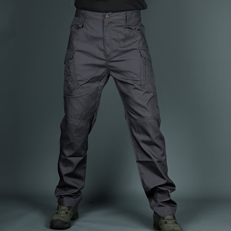 Taktische Herren Camouflage Cargohose, strapazierfähig, funktional & bequem. Die ideale Outdoor-Arbeitshose.