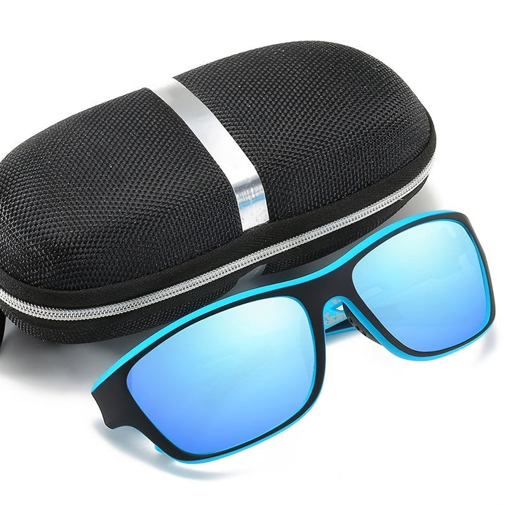 Leichte Herren Sportsonnenbrille Vayron für klare Sicht & Augenschutz. Polarisiert & mit UV400 Schutz beim Outdoor-Sport.