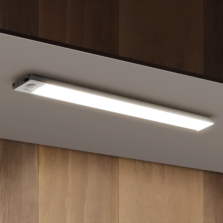 Smarthome-taugliche LED Lampe mit Bewegungsmelder, kabellos für jede Nische.