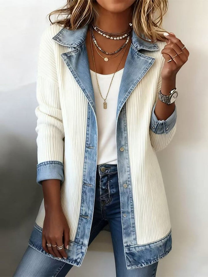 Moderner Damen Blazer mit Ein-Knopf-Verschluss, Langarm, ideal für Büro & Alltag im Frühling.