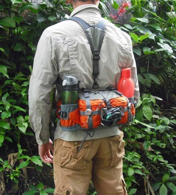 Wasserdichte Bauchtasche Travon für Outdoor-Sport, Wandern und Reisen. Idealer Laufgürtel.