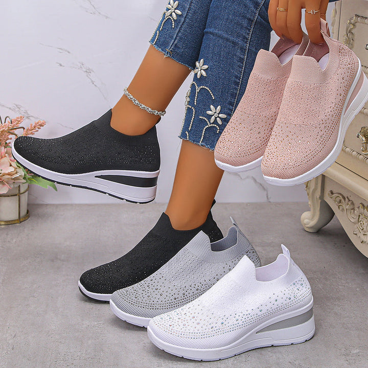 Alltags-Turnschuhe für Damen: orthopädische Komfortschuhe mit Eleganz und optimaler Unterstützung.