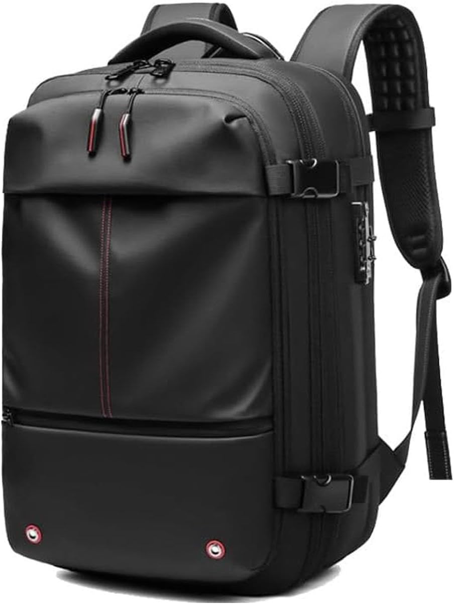 Vielseitiger Unisex-Reiserucksack für Arbeit, Reise & Outdoor. Mit Kompression & Diebstahlschutz.