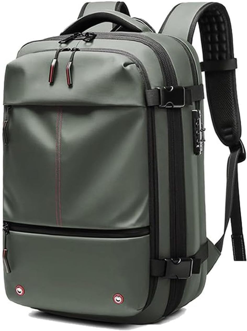 Unisex Kompressions-Reiserucksack mit Diebstahlschutz & Nassfach. Perfekt als Handgepäck.