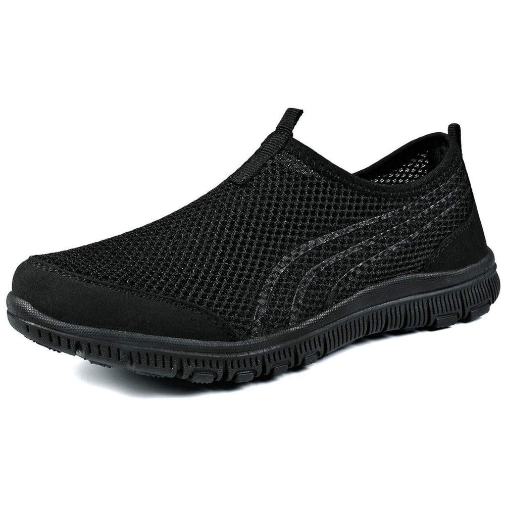 Bequeme, leichte Damen Lauflicht Sportschuhe mit atmungsaktivem Obermaterial und LED-Sohle.