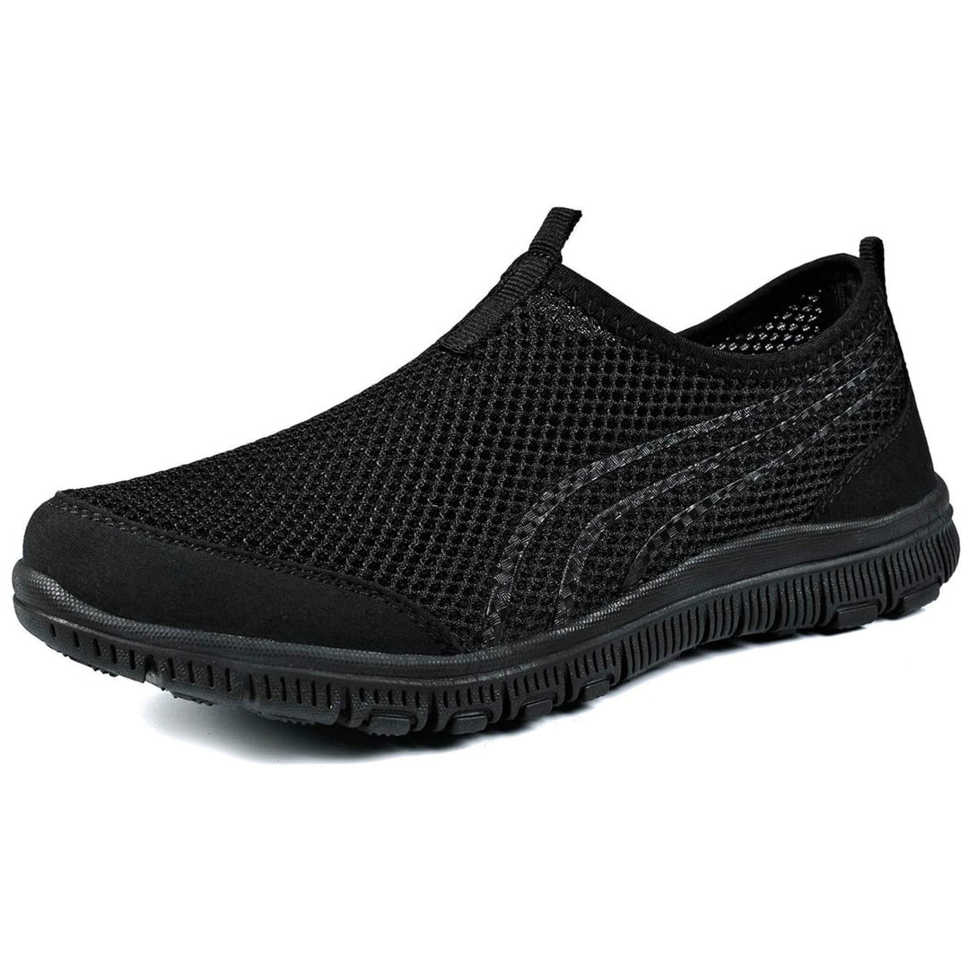 Bequeme, leichte Damen Lauflicht Sportschuhe mit atmungsaktivem Obermaterial und LED-Sohle.